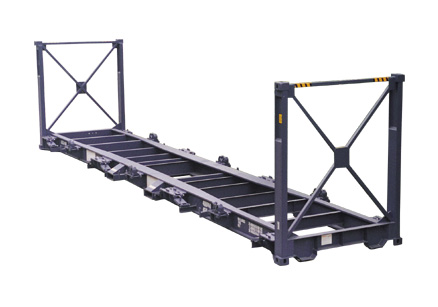 國際海運40'HC框架集裝箱 (PATENTED)